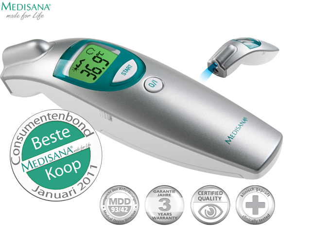1 Day Fly - Medisana Infrarood Thermometer 1 Day Fly - Medisana Infrarood Thermometer