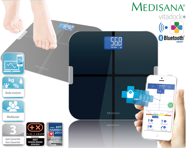 1 Day Fly - Medisana Lichaamsanalyse Weegschaal 1 Day Fly - Medisana Lichaamsanalyse Weegschaal