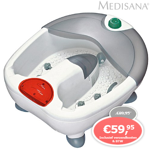 1 Day Fly - Medisana Massage Voetbubbelbad