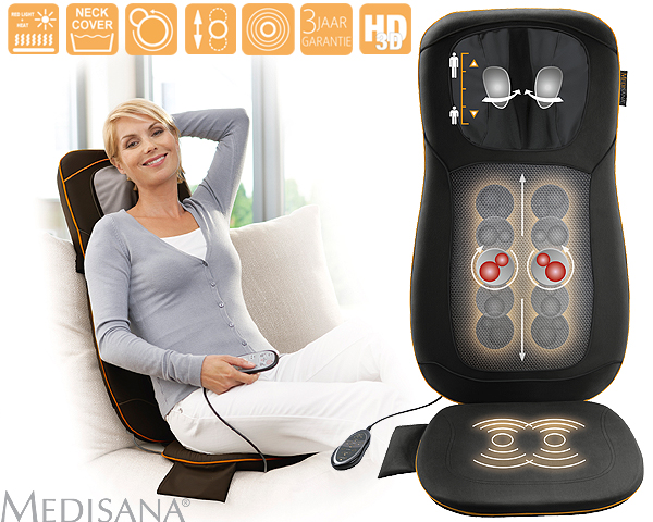 1 Day Fly - Medisana Mca Shiatsu Massagekussen