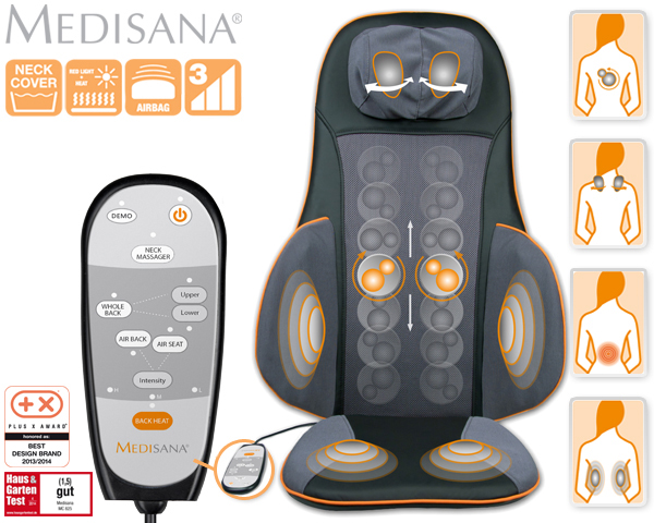 1 Day Fly - Medisana Shiatsu Acupressuur Massagekussen 1 Day Fly - Medisana Shiatsu Acupressuur Massagekussen