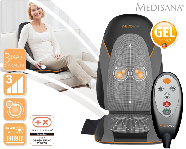 1 Day Fly - Medisana Shiatsu Gel Massagekussen 1 Day Fly - Medisana Shiatsu Gel Massagekussen