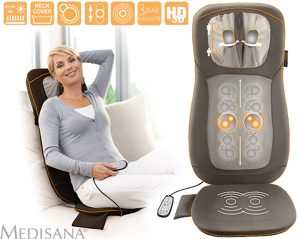 1 Day Fly - Medisana Shiatsu Rol- En Drukpunt Massagekussen 1 Day Fly - Medisana Shiatsu Rol- En Drukpunt Massagekussen