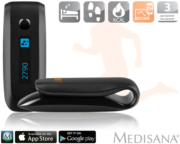 1 Day Fly - Medisana Vifit Activiteits- En Slaaptracker 1 Day Fly - Medisana Vifit Activiteits- En Slaaptracker