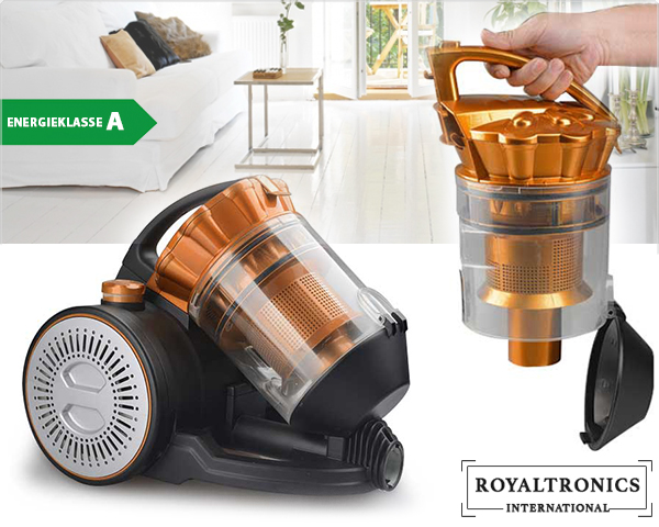1 Day Fly - Multi-Cyclonische Royaltronics Zakloze Stofzuiger Met Hepa Filter 1 Day Fly - Multi-Cyclonische Royaltronics Zakloze Stofzuiger Met Hepa Filter