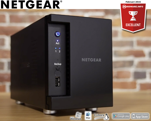 1 Day Fly - Netgear Readynas 212 2-​Bay Nas