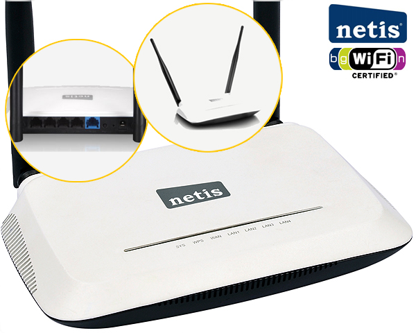 1 Day Fly - Netis 300Mbps Draadloze N Router