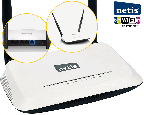 1 Day Fly - Netis 300Mbps Draadloze N Router 1 Day Fly - Netis 300Mbps Draadloze N Router