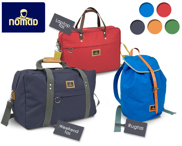 1 Day Fly - Nomad Canvas Tassen In Verschillende Maten 1 Day Fly - Nomad Canvas Tassen In Verschillende Maten
