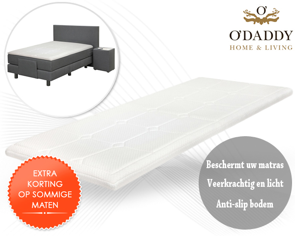 1 Day Fly - O'daddy Traagschuim Topdekmatrassen 1 Day Fly - O'daddy Traagschuim Topdekmatrassen