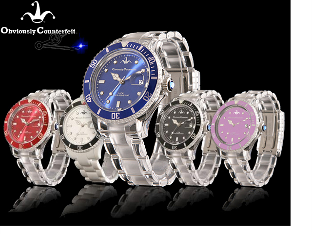 1 Day Fly - Obviously Counterfeit Horloge 1 Day Fly - Obviously Counterfeit Horloge
