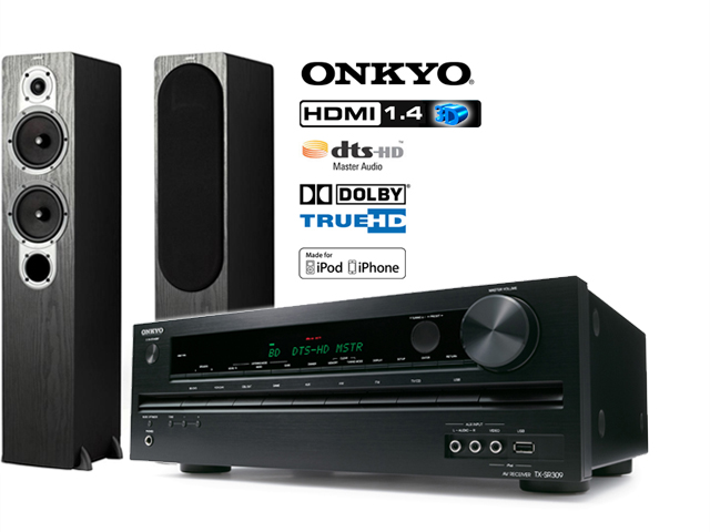 1 Day Fly - Onkyo 5.1 3D Receiver En Jamo Speakerset 1 Day Fly - Onkyo 5.1 3D Receiver En Jamo Speakerset