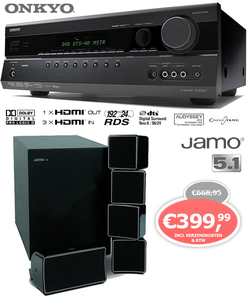 1 Day Fly - Onkyo Jamo Home Cinema Set 1 Day Fly - Onkyo Jamo Home Cinema Set