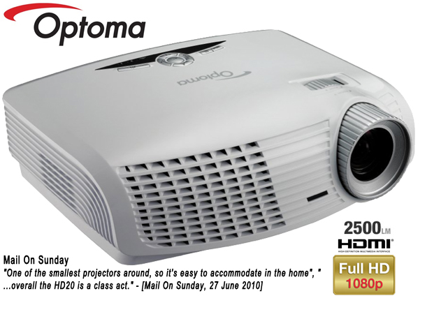 1 Day Fly - Optoma Full Hd Beamer