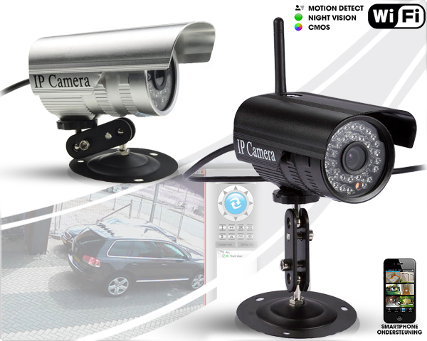 1 Day Fly - Outdoor Netwerk Camera Met Infrarood En Beweging Detectie