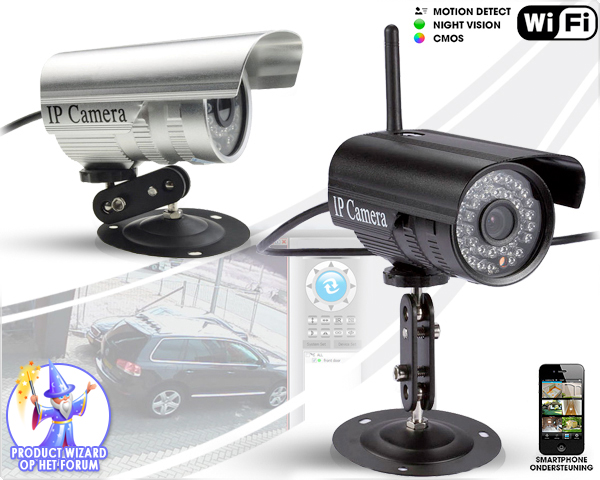 1 Day Fly - Outdoor Netwerk Camera Met Infrarood En Bewegingsdetectie