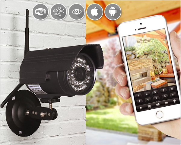 1 Day Fly - Outdoor Netwerk Wifi Camera Met Nachtvisie En Bewegingsdetectie 1 Day Fly - Outdoor Netwerk Wifi Camera Met Nachtvisie En Bewegingsdetectie