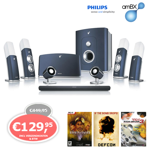 1 Day Fly - Philips Ambx Premium Game Set 1 Day Fly - Philips Ambx Premium Game Set