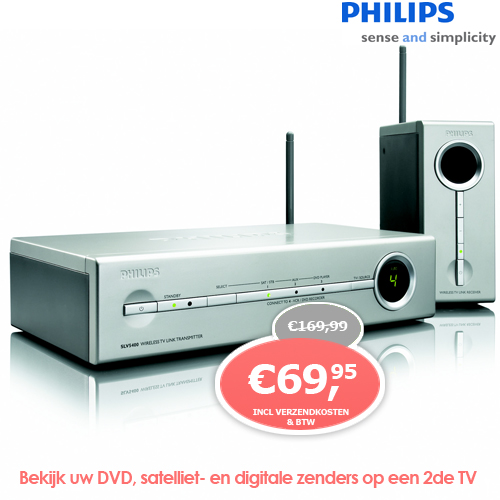 1 Day Fly - Philips Draadloze Tv Link 1 Day Fly - Philips Draadloze Tv Link