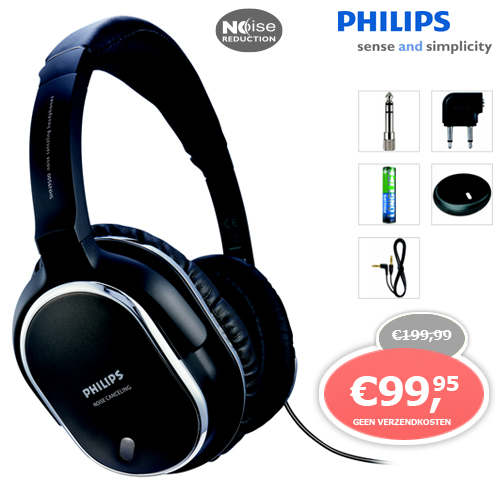 1 Day Fly - Philips Hoofdtelefoon Met Ruisonderdrukking