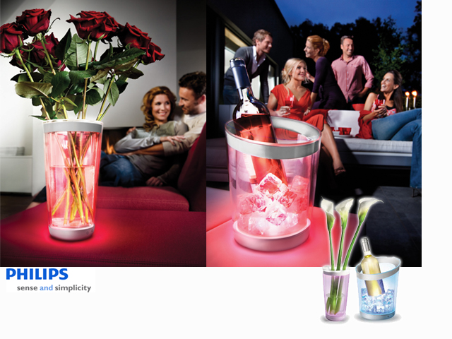 1 Day Fly - Philips Led Vaas Of Wijnkoeler 1 Day Fly - Philips Led Vaas Of Wijnkoeler