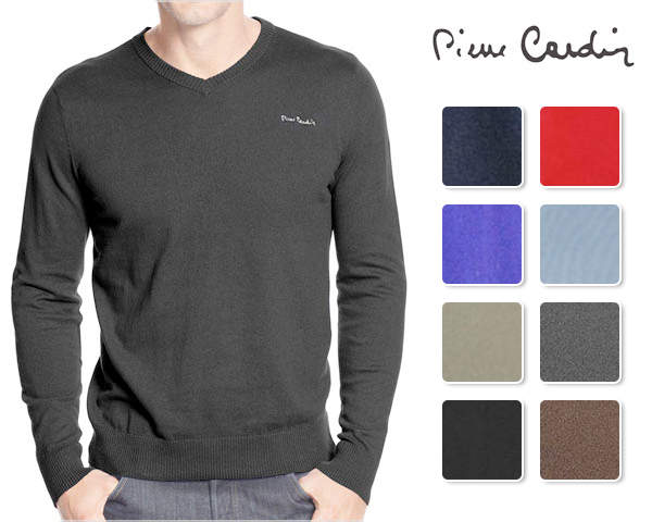 1 Day Fly - Pierre Cardin Trui Met V-​Hals