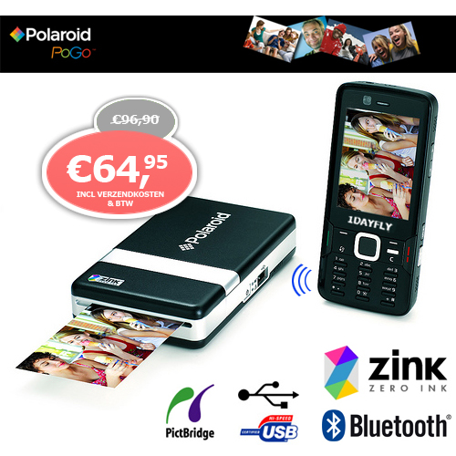 1 Day Fly - Polaroid Pogo Zakprinter 1 Day Fly - Polaroid Pogo Zakprinter