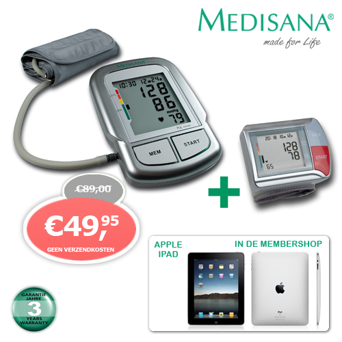 1 Day Fly - Pratende Bloeddrukmeter Twinpack 1 Day Fly - Pratende Bloeddrukmeter Twinpack