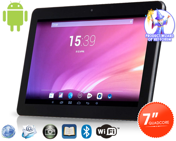 1 Day Fly - Quadcore 7” Android 4.4 Alles In 1 Tablet