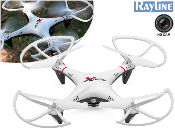 1 Day Fly - Rayline 3D Quadcopter Met Hd Camera