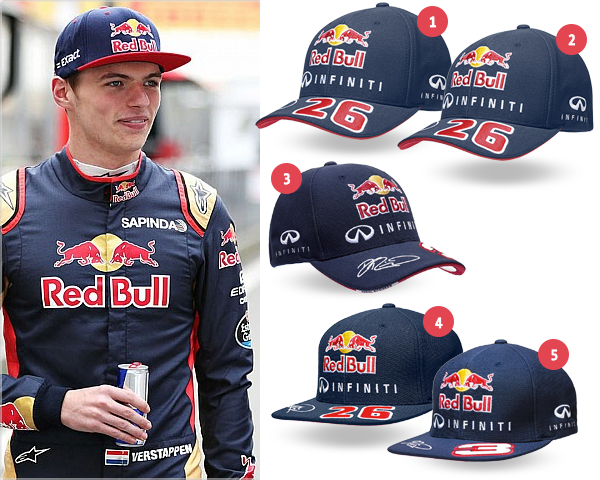 1 Day Fly - Redbull Racing Teamline Collectie 2015 Caps