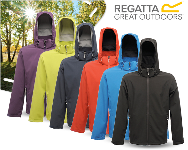 1 Day Fly - Regatta Arley Softshell Jack Voor Hem Of Haar