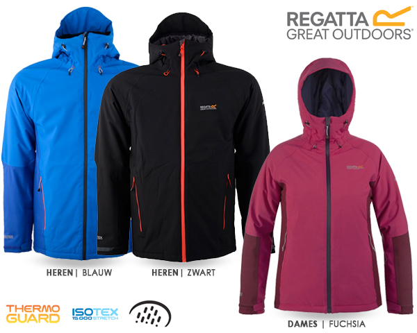 1 Day Fly - Regatta Grisedale Wintersport Jack Voor Dames En Heren 1 Day Fly - Regatta Grisedale Wintersport Jack Voor Dames En Heren