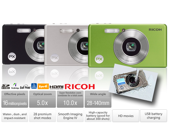 1 Day Fly - Ricoh Waterdichte 16 Mp Camera 1 Day Fly - Ricoh Waterdichte 16 Mp Camera
