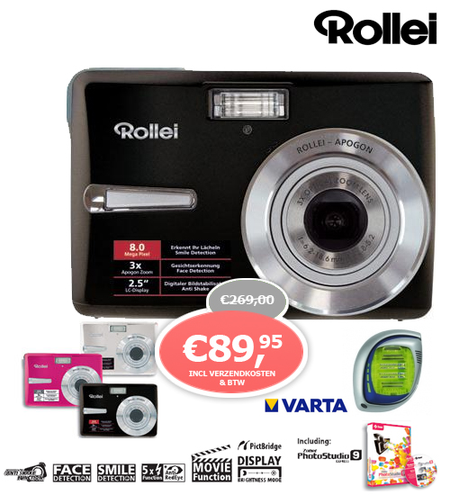 1 Day Fly - Rollei Compactline 80 1 Day Fly - Rollei Compactline 80