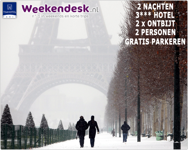 1 Day Fly - Romantisch Lang Weekend Parijs