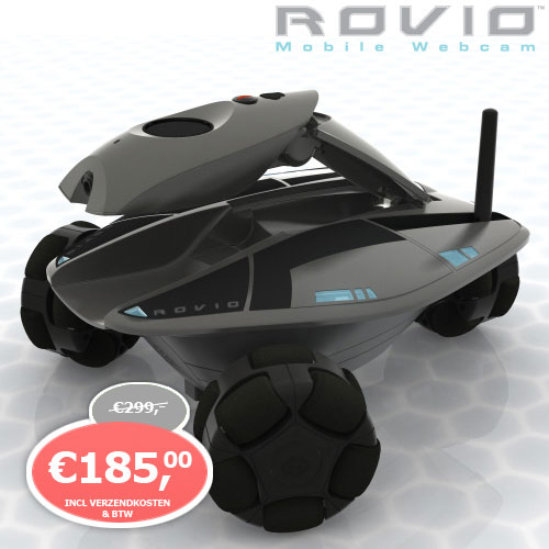 1 Day Fly - Rovio Robot Webcam