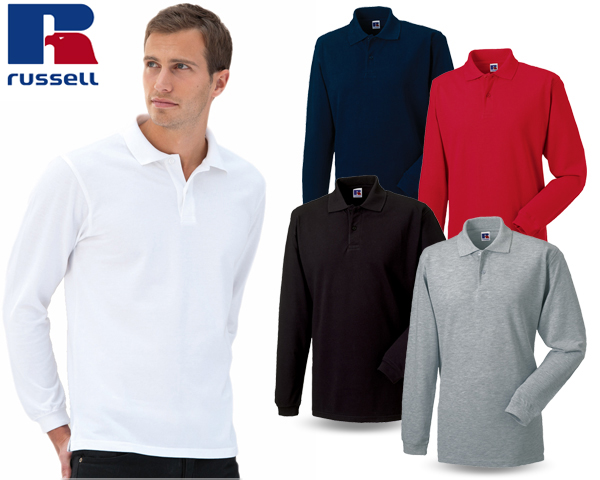 1 Day Fly - Russell Longsleeve Poloshirt 1 Day Fly - Russell Longsleeve Poloshirt
