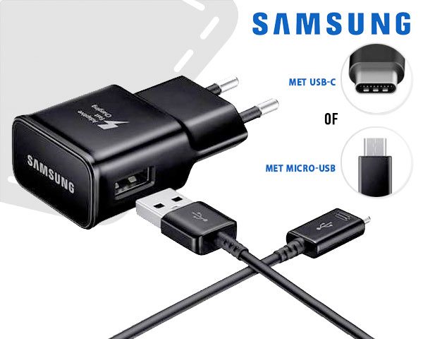 1 Day Fly - Samsung Fast Charger Met Kabel