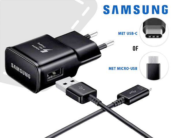 1 Day Fly - Samsung Fast Charger Met Kabel 1 Day Fly - Samsung Fast Charger Met Kabel