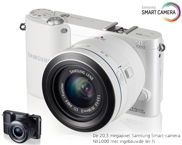 1 Day Fly - Samsung Nx1000 20.3 Megapixel Camera Met Wifi