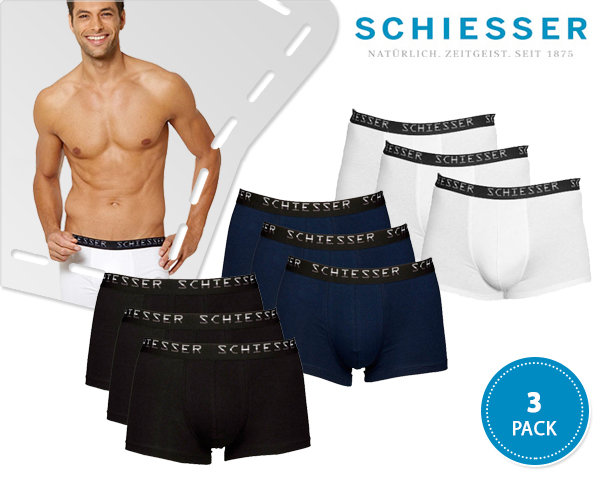 1 Day Fly - Schiesser 3-Pack Boxershorts 1 Day Fly - Schiesser 3-Pack Boxershorts
