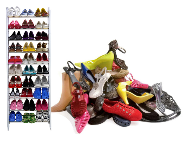 1 Day Fly - Schoenenrek Voor 25 Tot 30 Paar Schoenen 1 Day Fly - Schoenenrek Voor 25 Tot 30 Paar Schoenen