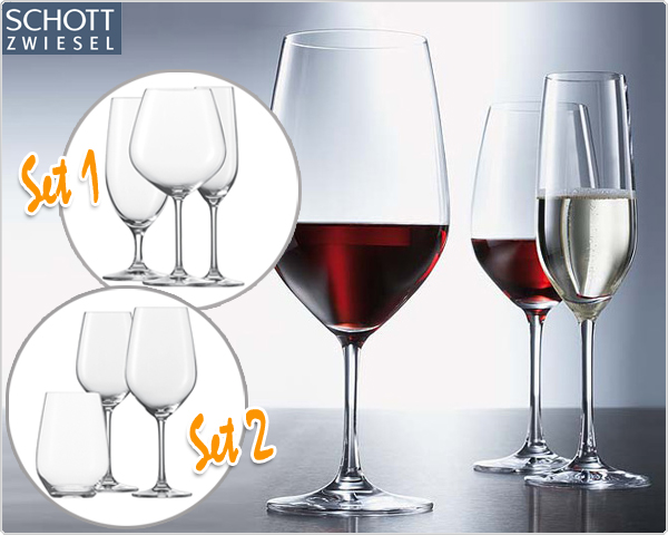 1 Day Fly - Schott Zwiesel 12-Delige Glazensets 1 Day Fly - Schott Zwiesel 12-Delige Glazensets