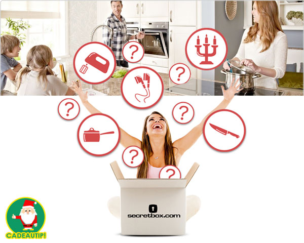 1 Day Fly - Secretbox Kerstspecial: Kies Uit Keuken Of Home&Living Box 1 Day Fly - Secretbox Kerstspecial: Kies Uit Keuken Of Home&Living Box