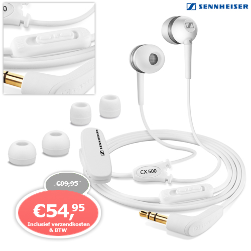 1 Day Fly - Sennheiser Cx500 White 1 Day Fly - Sennheiser Cx500 White