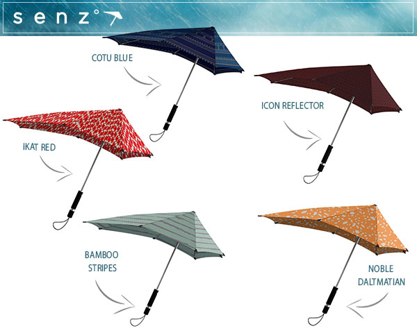 1 Day Fly - Senz Original Paraplu: Keuze Uit 5 Modellen
