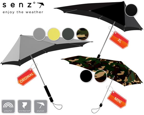 1 Day Fly - Senz Stormparaplu’s: Mini, Original, Xl 1 Day Fly - Senz Stormparaplu’s: Mini, Original, Xl