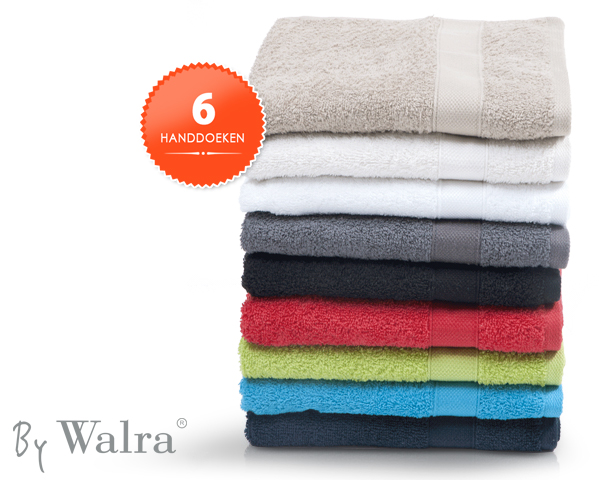 1 Day Fly - Set Van 6 By Walra Handdoeken 1 Day Fly - Set Van 6 By Walra Handdoeken