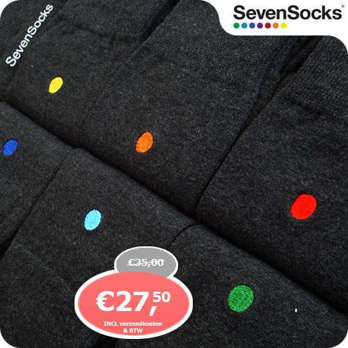 1 Day Fly - Sevensocks - 7 Paar Sokken 1 Day Fly - Sevensocks - 7 Paar Sokken